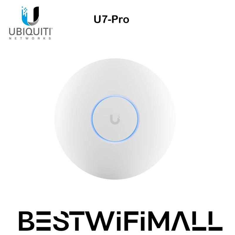 UBIQUITI U7-Pro õ  WiFi 7 AP, 6   Ʈ, 6 GHz 140 m(1,500 ft)  ׼ Ʈ, 300 + 